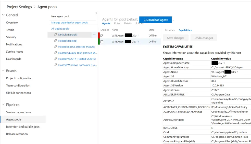 Dos agentes de build para el mismo proyecto y pool!