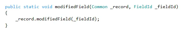 modifiedField in FormDataUtils