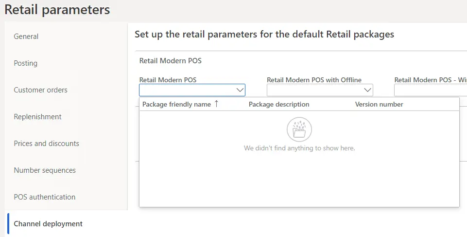 Manually deploy Retail packages for Microsoft Dynamics 365 for Finance and Operations 1