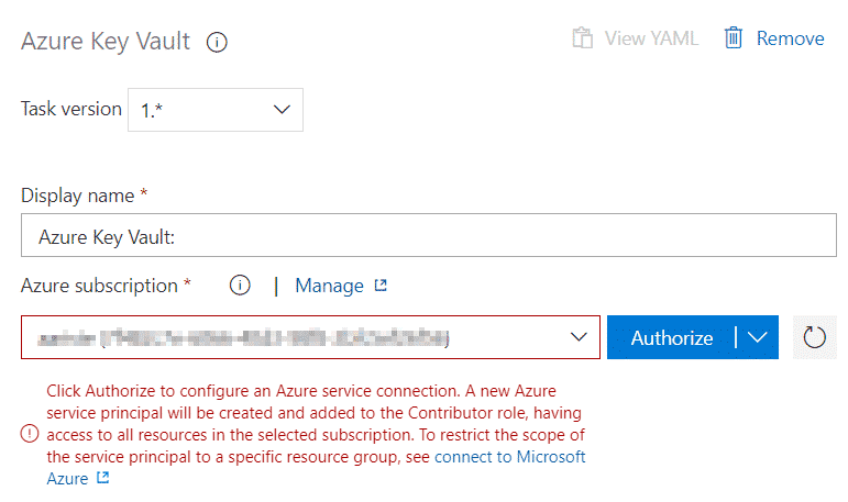 Secure your Azure Pipelines with Azure Key Vault 4