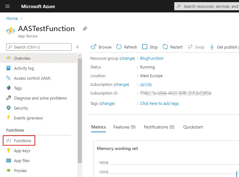 Azure functions y Dynamics 365 Finance and Operations 6