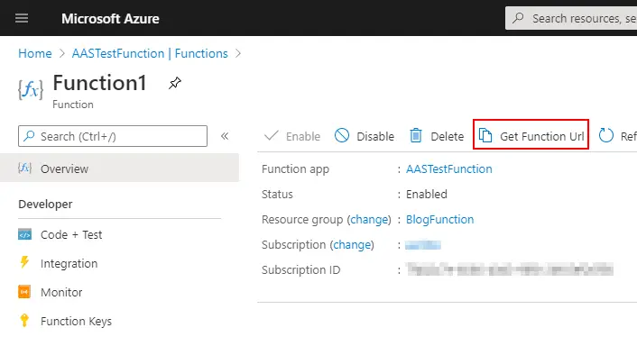 Azure functions & Dynamics 365 Finance and Operations 7
