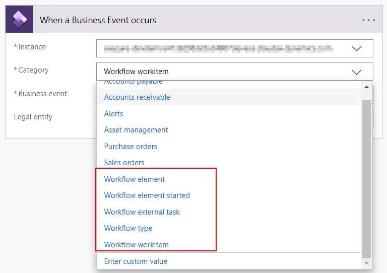 Workflow flow categories