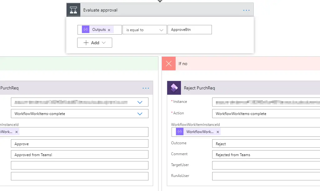 Workflow approvals in Teams using adaptive cards 13